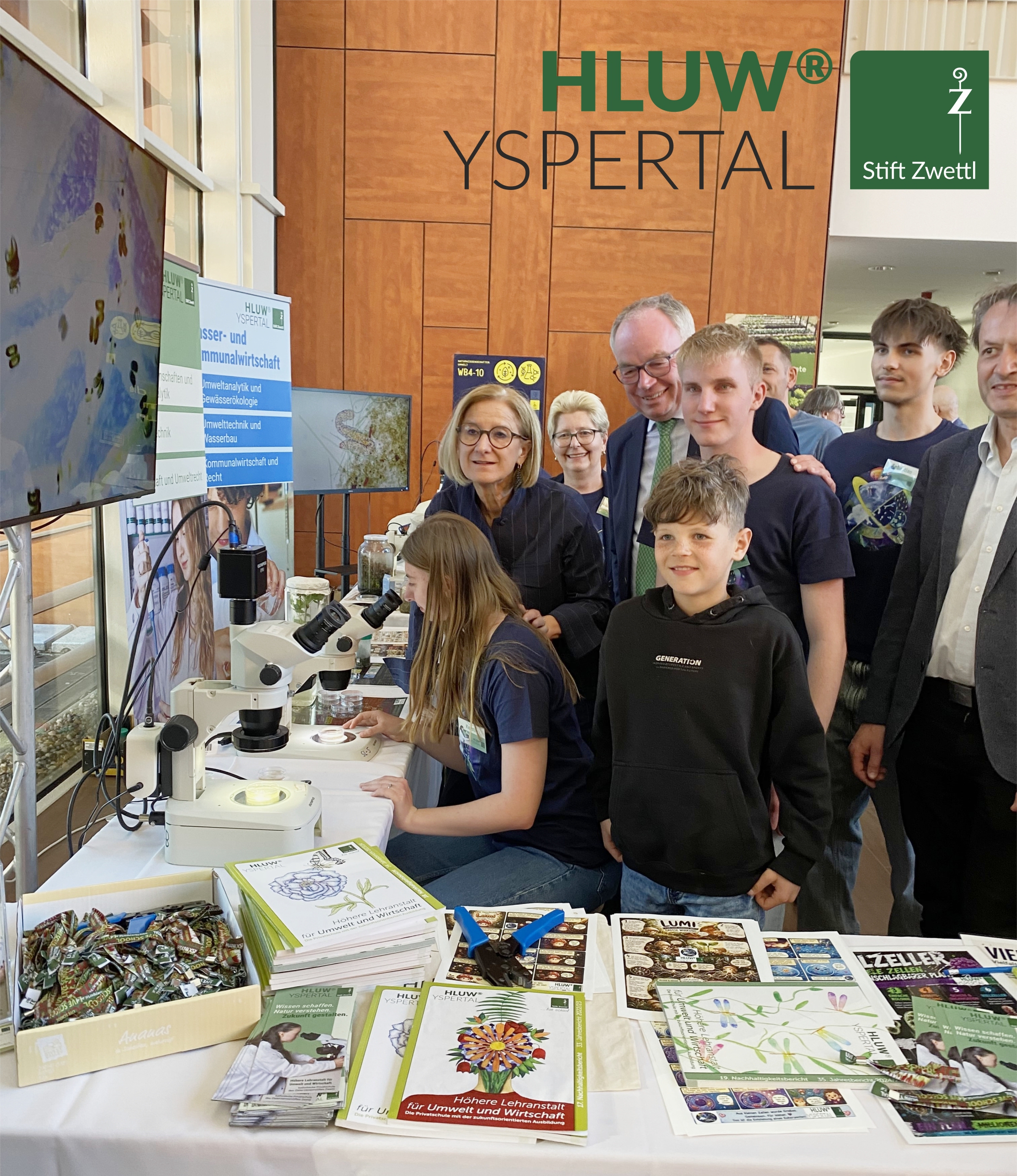 lange nacht der forschung 2026 HLUW yspertal april 2026 gruppe fertig